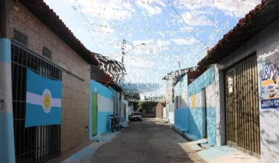 Calle de  Teresina, la capital del estado de Piauí.