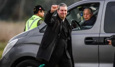 El sacerdote español, Jordi Bertomeu.