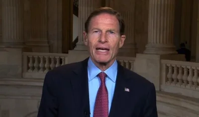 El senador demócrata Richard Blumenthal.