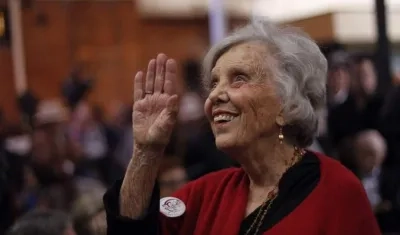 La escritora Elena Poniatowska.