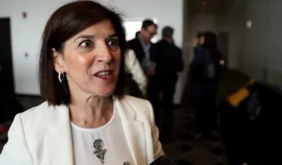 La europarlamentaria española Izaskun Bilbao