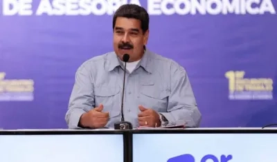 El jefe de Estado de Venezuela, Nicolás Maduro