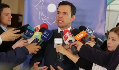 Ministro del Interior Guillermo Rivera