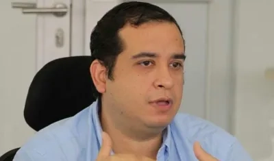 El alcalde de Sincelejo, Jacobo Quessep Espinosa.