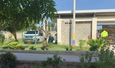 Puesto de votación donde fue detenido Luis Ernesto Gómez Issa, exalcalde.