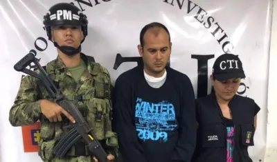 El hombre fue capturado el pasado viernes en el centro de Barranquilla.