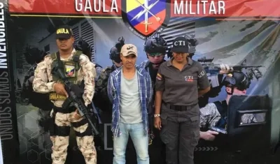 El presunto extorsionista fue conducido a la URI de la Fiscalía.