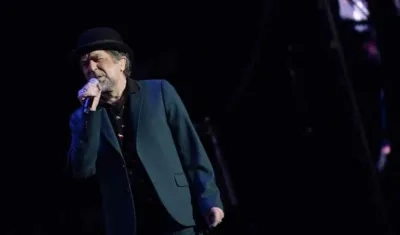 El cantante Joaquín Sabina.