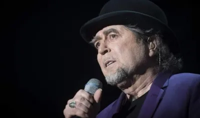 El cantautor Joaquín Sabina.