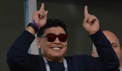 Diego Maradona. 