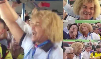 Carlos 'El Pibe' Valderrama.