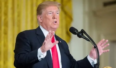 Donald Trump, presidente de Estados Unidos.