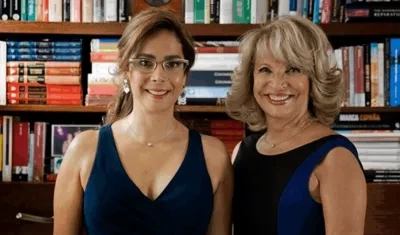 Las exministras Gina Parody y Cecilia Álvarez.