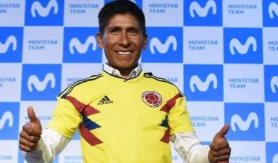 Nairo Quintana, ciclista colombiano. 