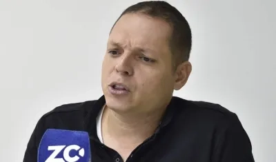  El alcalde de Ciénaga, Edgardo de Jesús Pérez Díaz.