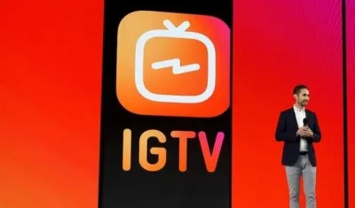 Kevin Systrom, durante la presentación de la nueva aplicación de Instagram.