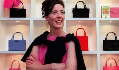 La diseñadora Kate Spade.