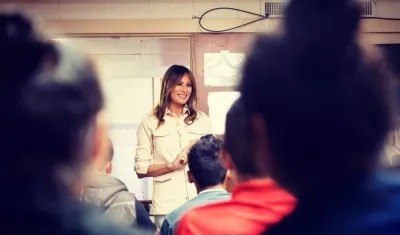 Melania Trump, primera dama de Estados Unidos.