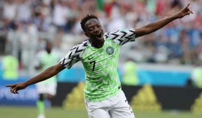 El nigeriano Ahmed Musa.