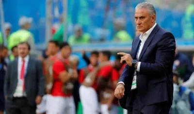 Tite, seleccionador de Brasil.
