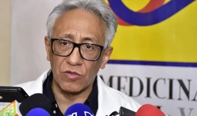 Carlos Eduardo Valdés, director de Medicina Legal.