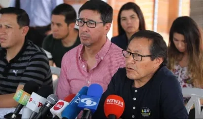 Galo Ortega, padre de Javier Ortega, uno de los periodistas del Diario el Comercio de Ecuador