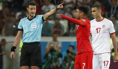 Wilmar Roldán, árbitro colombiano. 