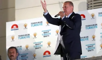 El jefe de Estado de Turquía, Recep Tayyip Erdogan.