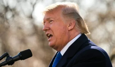 El presidente de EE.UU., Donald Trump