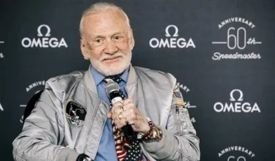 Buzz Aldrin, exastronauta estadounidense.