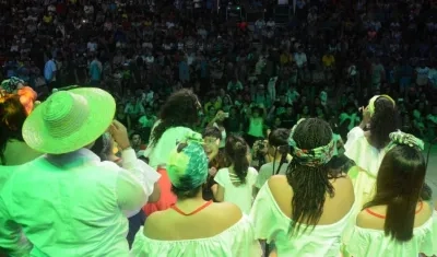Cantadoras del río se presentaron durante La Fiesta de la Música.