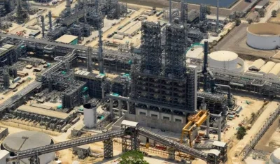 Imágenes de la Refinería de Cartagena.