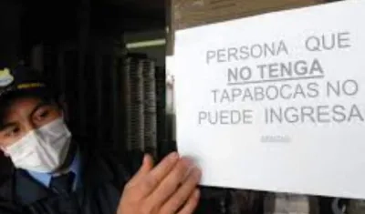 Es recomendable el uso de tapabocas.