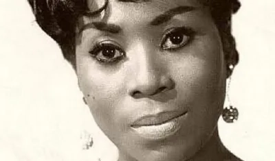  La bolerista cubana Xiomara Alfaro.