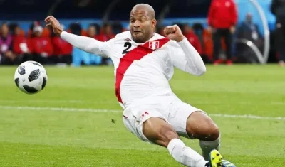 Alberto 'El Mudo' Rodríguez, defensa de la Selección Perú y de Junior. 