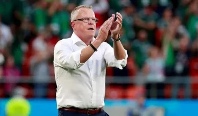 Janne Andersson, seleccionador sueco.