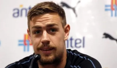 El defensor uruguayo, Sebastián Coates. 
