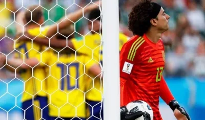 El portero mexicano Guillermo Ochoa.
