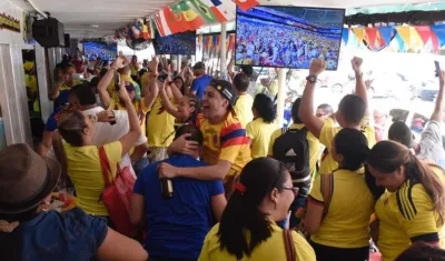 Total emoción en La Troja.