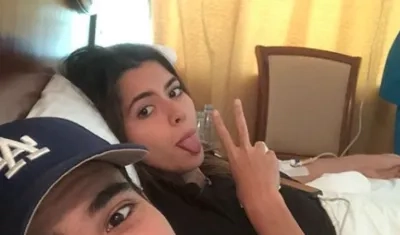 La exmiss Universo Paulina Vega.