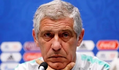 El seleccionador de Portugal, Fernando Santos.