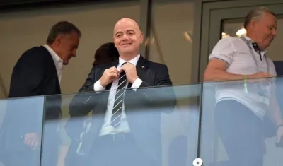 El presidente de la FIFA, el suizo Gianni Infantino.