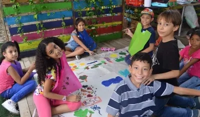 Vacacional de niños de la Fundación Ludovica.
