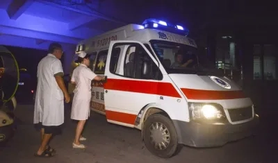 Los afectados fueron trasladados a un hospital de la provincia de Hunan.