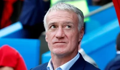 El seleccionador francés, Didier Deschamps.