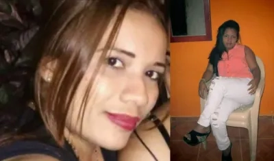 Merlys Ibañez García (izquierda) habría sido asesinada a cuchillo por Yildred Patricia Rúa Orellano