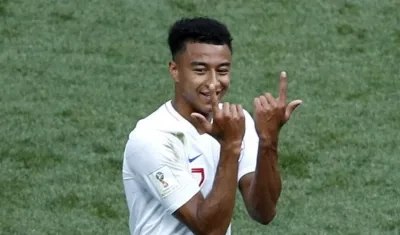 Jesse Lingard, volante de la Selección Inglaterra. 