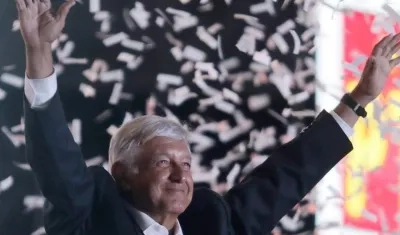 Andrés Manuel López Obrador, nuevo Presidente de México.