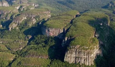 Parque de la Serranía de Chiribiquete de Colombia.