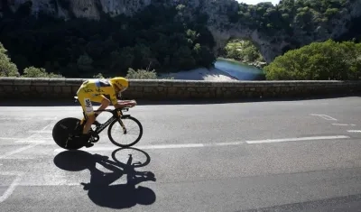 Chris Froome, ciclista colombiano. 